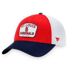 St. Louis Cardinals Fanatics Two-Tone Patch Trucker Adjustable Hat Near Me
