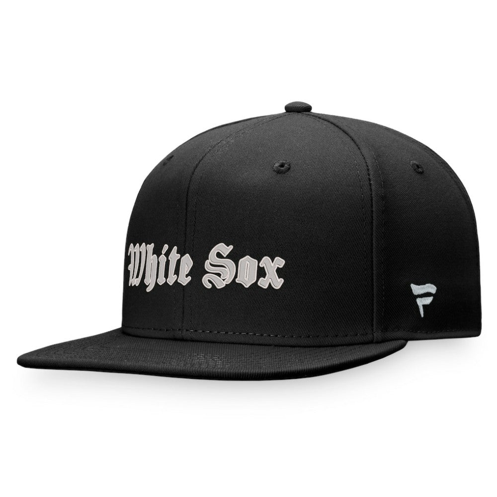 Chicago White Sox Fanatics Gothic Script Fitted Hat Sale