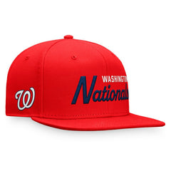 Washington Nationals Fanatics Script Snapback Hat Sale
