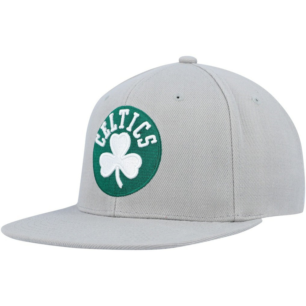 Mitchell & Ness Boston Celtics Side Core 2.0 Snapback Hat Gray