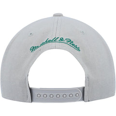 Mitchell & Ness Boston Celtics Side Core 2.0 Snapback Hat Gray
