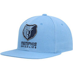 Mitchell & Ness Memphis Grizzlies Side Core 2.0 Snapback Hat Light Blue