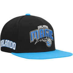 Mitchell & Ness Orlando Magic Side Core 2.0 Snapback Hat Black/Royal