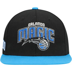 Mitchell & Ness Orlando Magic Side Core 2.0 Snapback Hat Black/Royal