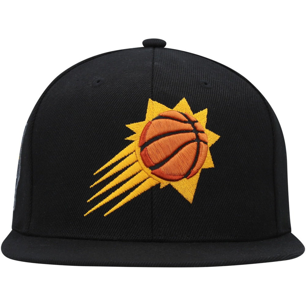Mitchell & Ness Phoenix Suns Side Core 2.0 Snapback Hat Black