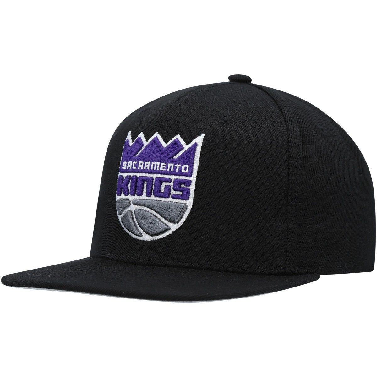 Mitchell & Ness Sacramento Kings Side Core 2.0 Snapback Hat Black