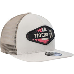 Detroit Tigers New Era Retro Beachin' Patch A-Frame Trucker 9FIFTY Snapback Hat Discount