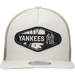 New York Yankees New Era Retro Beachin' Patch A-Frame Trucker 9FIFTY Snapback Hat for sale