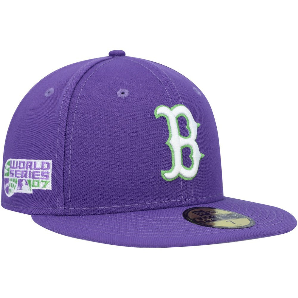 Boston Red Sox New Era Lime Side Patch 59FIFTY Fitted Hat Near Me