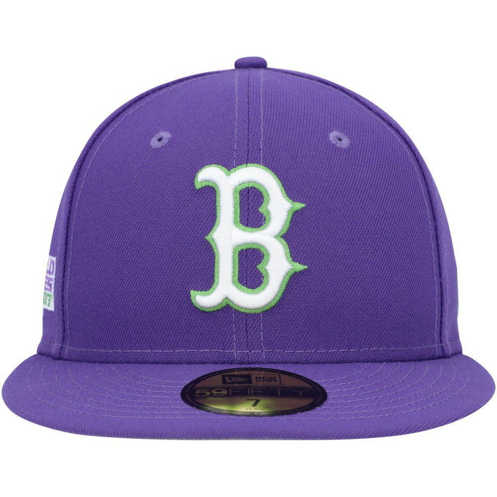 Boston Red Sox New Era Lime Side Patch 59FIFTY Fitted Hat Near Me