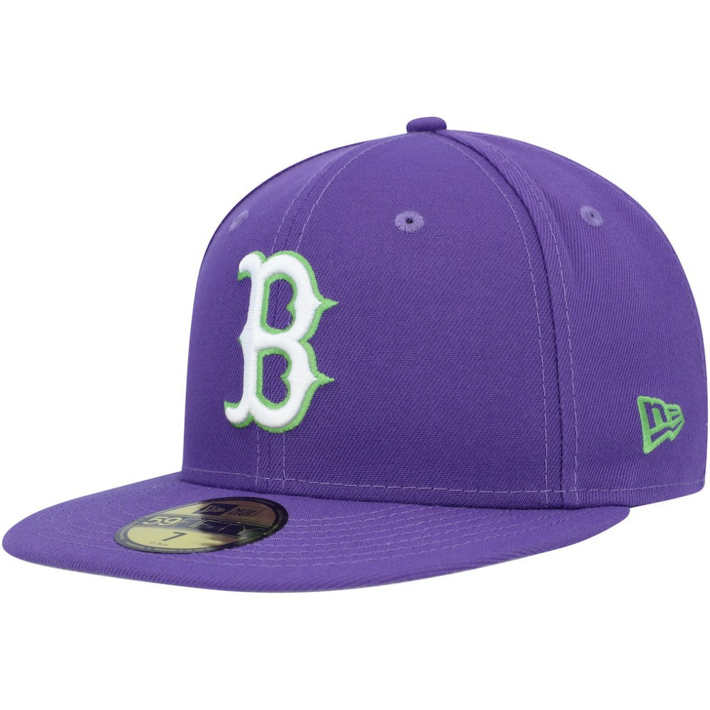 Boston Red Sox New Era Lime Side Patch 59FIFTY Fitted Hat Near Me