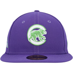Chicago Cubs New Era Lime Side Patch 59FIFTY Fitted Hat for sale