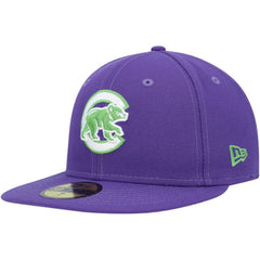 Chicago Cubs New Era Lime Side Patch 59FIFTY Fitted Hat for sale