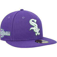 Chicago White Sox New Era Lime Side Patch 59FIFTY Fitted Hat Outlet