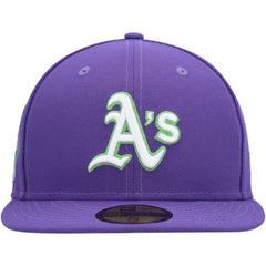 Athletics New Era Lime Side Patch 59FIFTY Fitted Hat Online