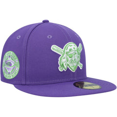 Pittsburgh Pirates New Era Lime Side Patch 59FIFTY Fitted Hat for sale