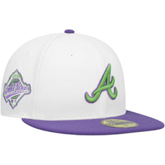 Atlanta Braves New Era  Side Patch 59FIFTY Fitted Hat Sale