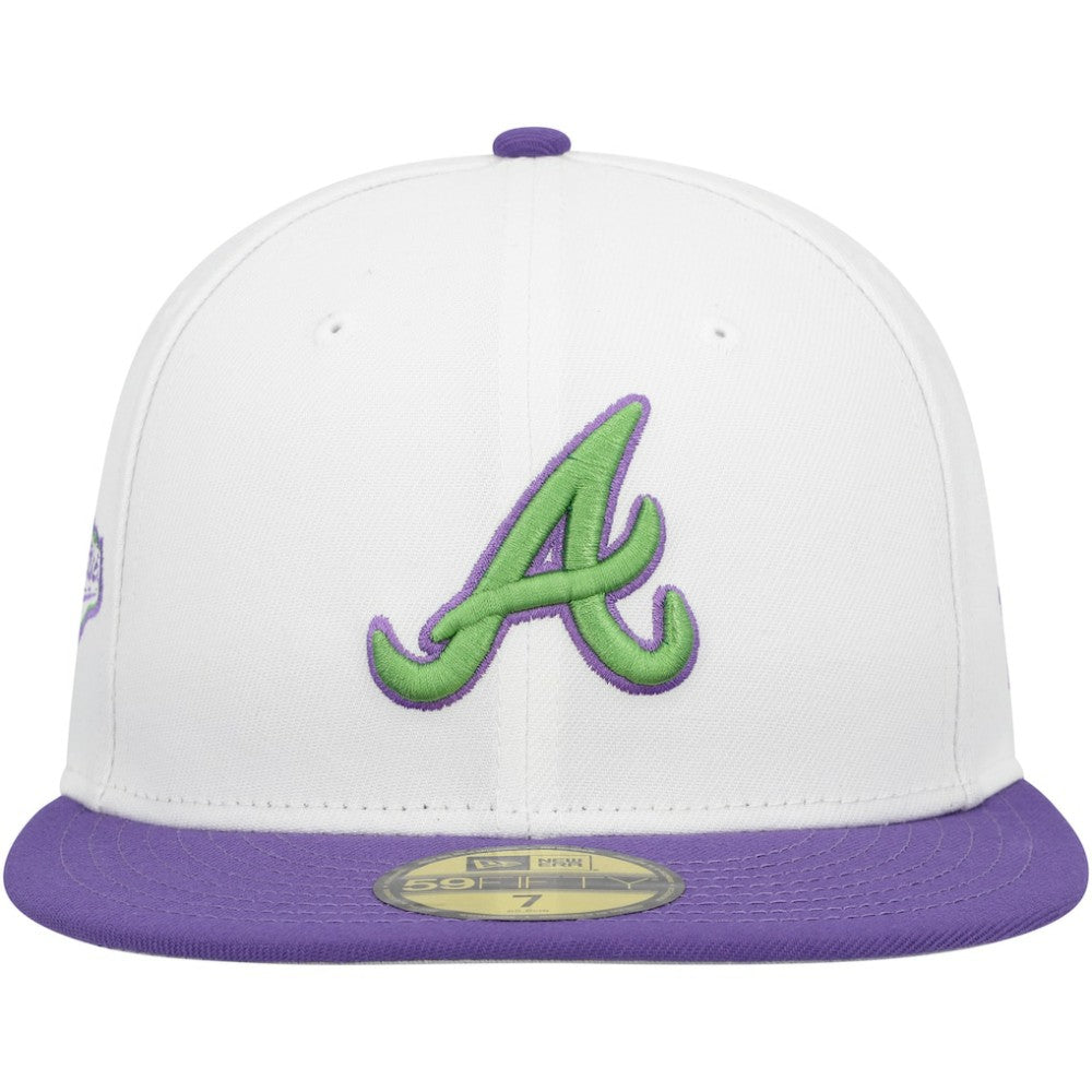 Atlanta Braves New Era  Side Patch 59FIFTY Fitted Hat Sale