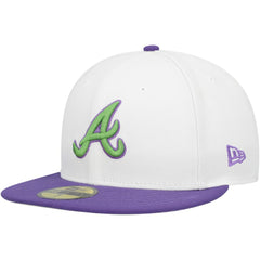 Atlanta Braves New Era  Side Patch 59FIFTY Fitted Hat Sale