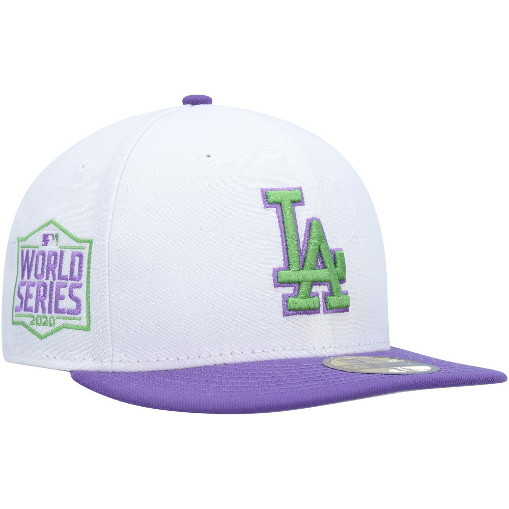 Los Angeles Dodgers New Era 2020 World Series Side Patch 59FIFTY Fitted Hat Near Me