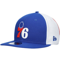 New Era Philadelphia 76ers Pop Panels 9FIFTY Snapback Hat Royal