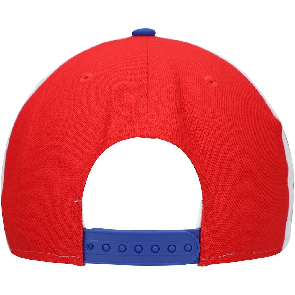 New Era Philadelphia 76ers Pop Panels 9FIFTY Snapback Hat Royal