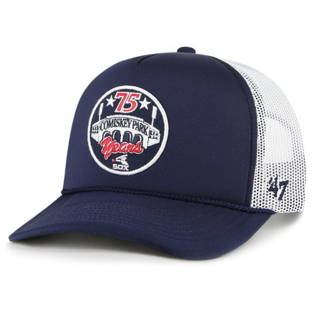 Chicago White Sox '47 Foam Logo Trucker Snapback Hat Near Me
