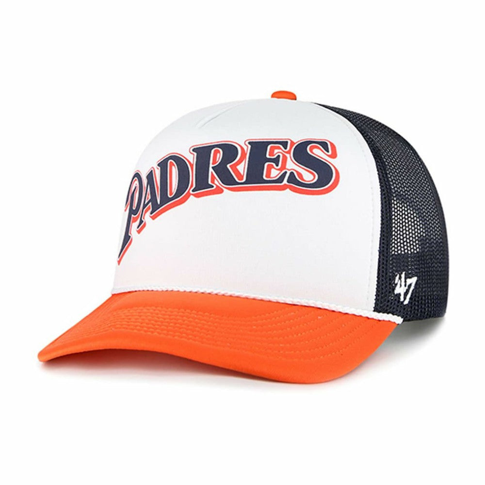 San Diego Padres '47 Foam Front Script Trucker Snapback Hat Outlet