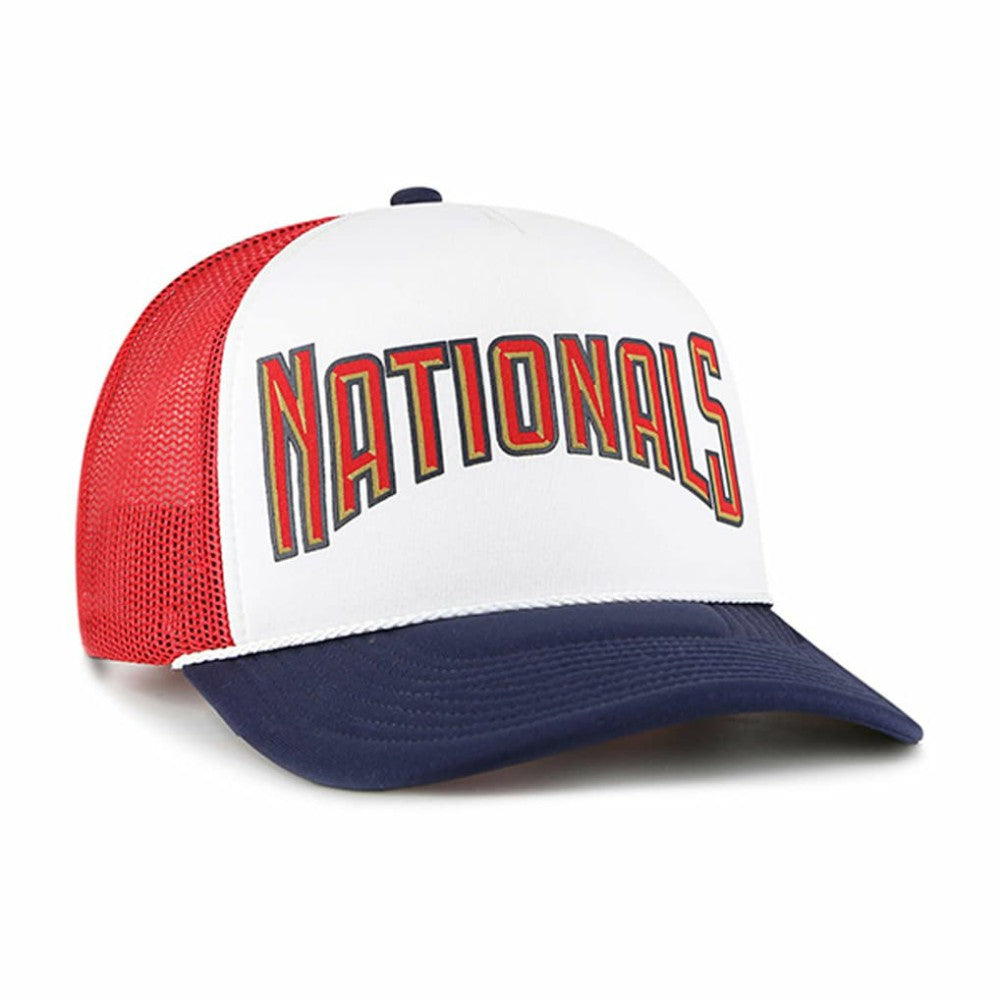 Washington Nationals '47 Foam Front Script Trucker Snapback Hat Online