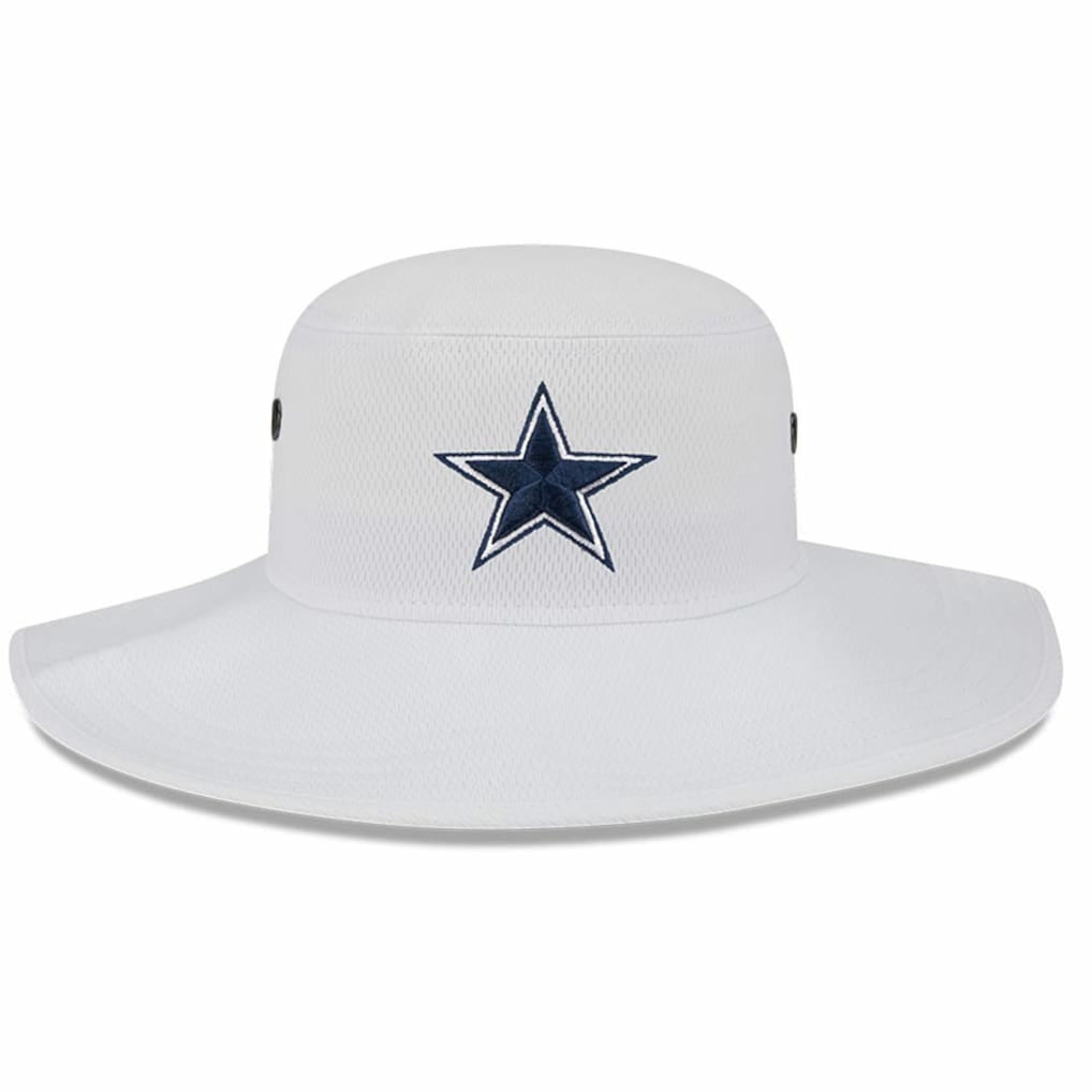 Dallas Cowboys New Era 2023 NFL Training Camp Panama Bucket Hat - White - NFL