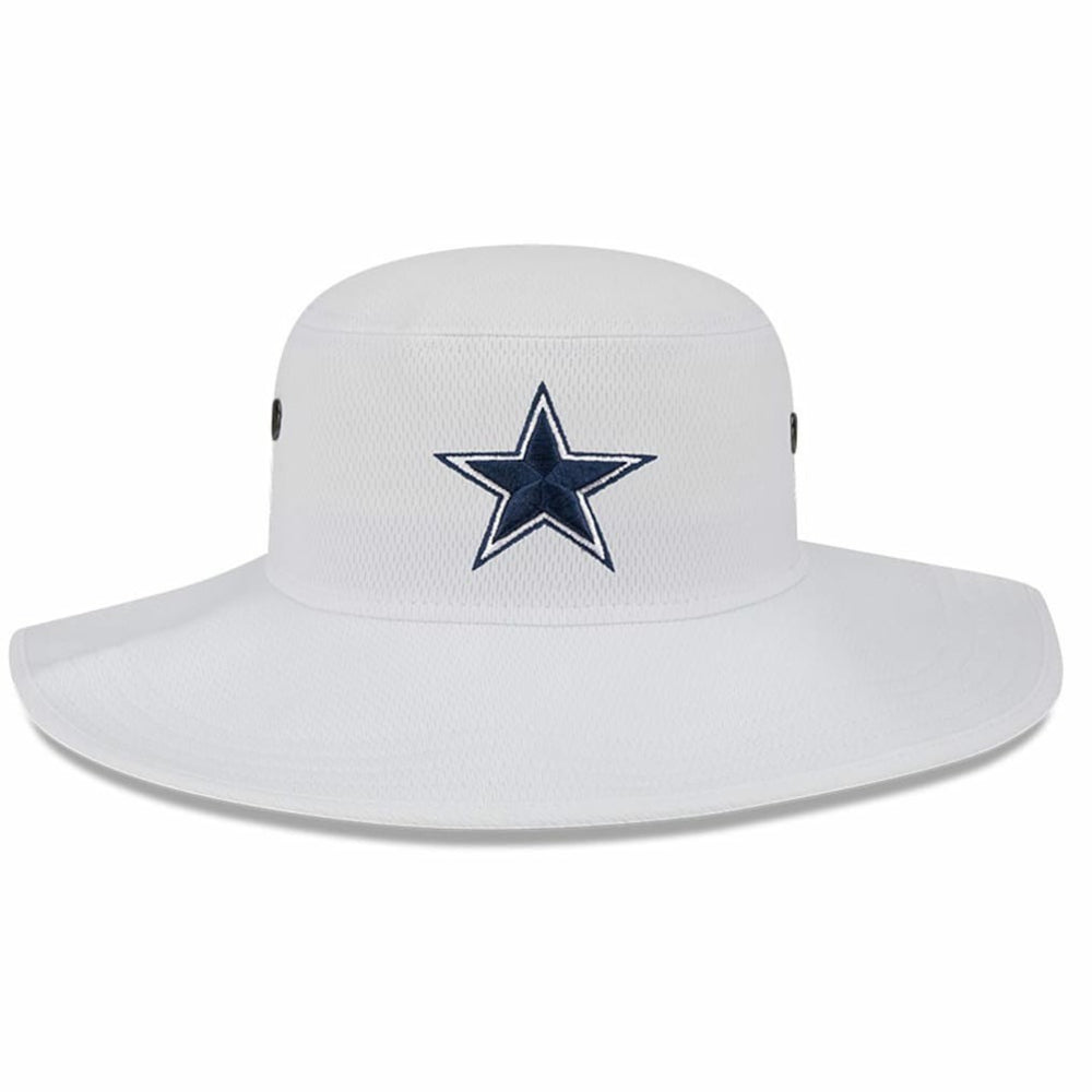 Dallas Cowboys New Era 2023 NFL Training Camp Panama Bucket Hat - White - NFL