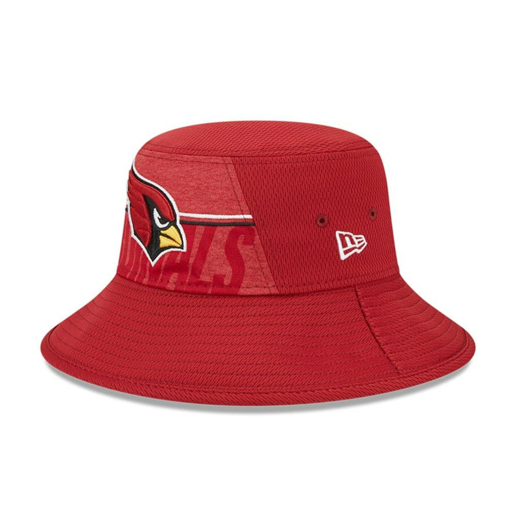 Arizona Cardinals New Era 2023 NFL Training Camp Stretch Bucket Hat - Cardinal - NFL
