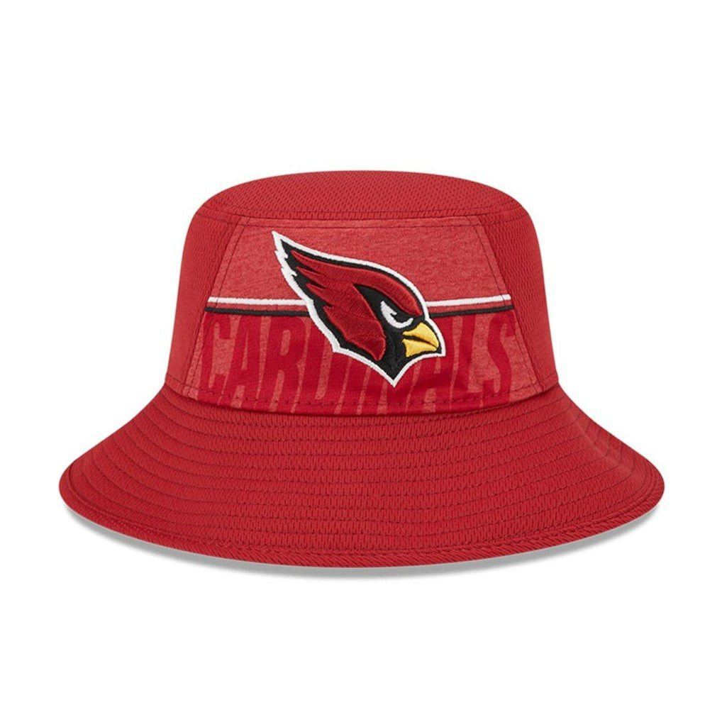 Arizona Cardinals New Era 2023 NFL Training Camp Stretch Bucket Hat - Cardinal - NFL