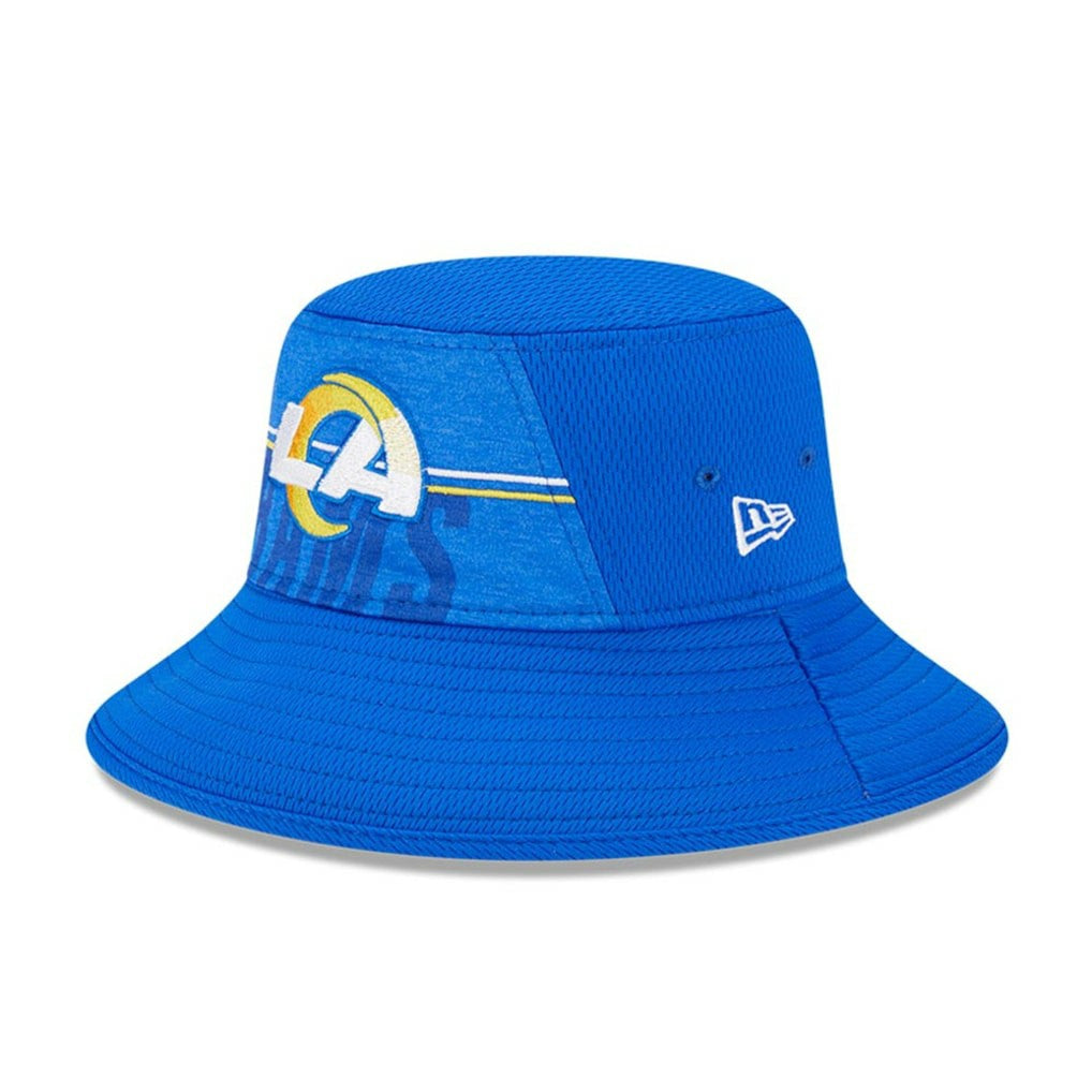 Los Angeles Rams New Era 2023 NFL Training Camp Stretch Bucket Hat - Royal - NFL