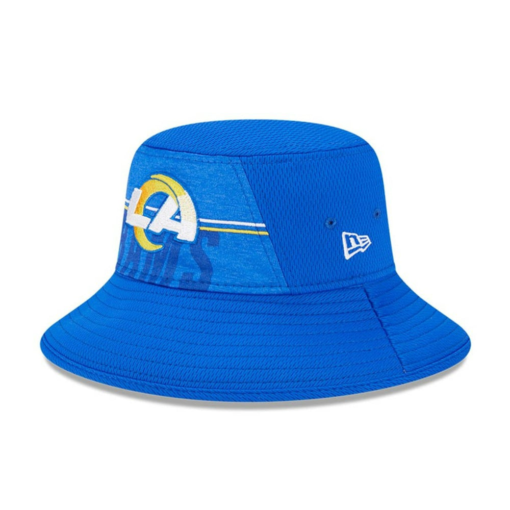 Los Angeles Rams New Era 2023 NFL Training Camp Stretch Bucket Hat - Royal - NFL