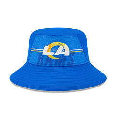 Los Angeles Rams New Era 2023 NFL Training Camp Stretch Bucket Hat - Royal - NFL