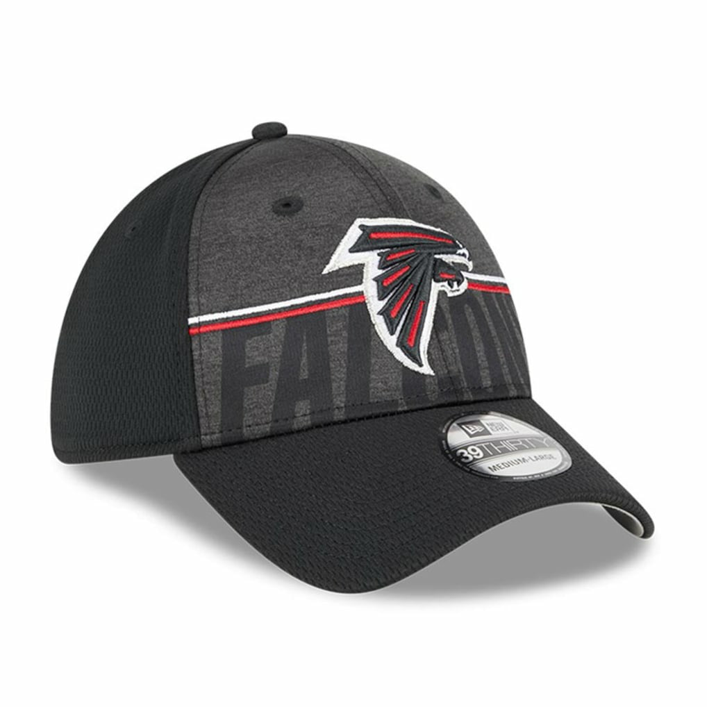 Atlanta Falcons New Era 2023 NFL Training Camp 39THIRTY Flex Hat - Black - NFL