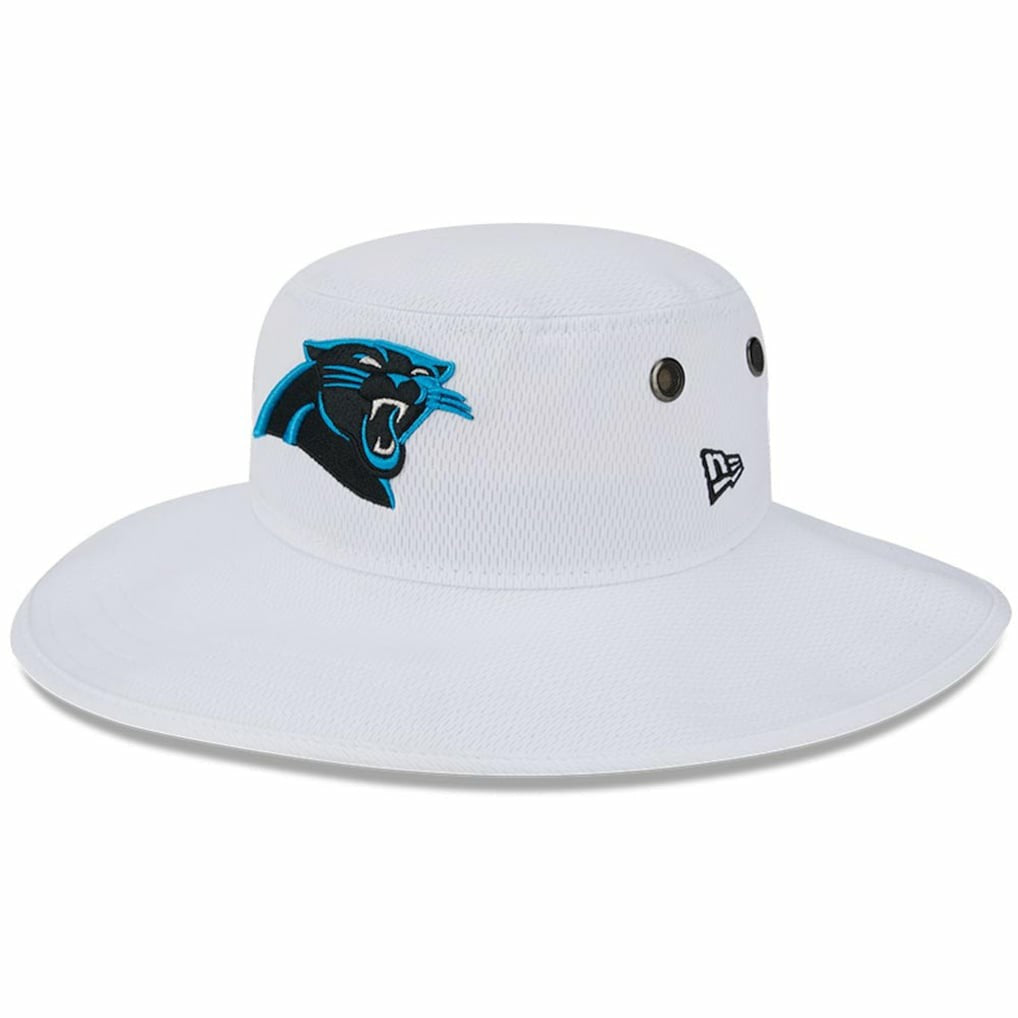 Carolina Panthers New Era 2023 NFL Training Camp Panama Bucket Hat - White - NFL