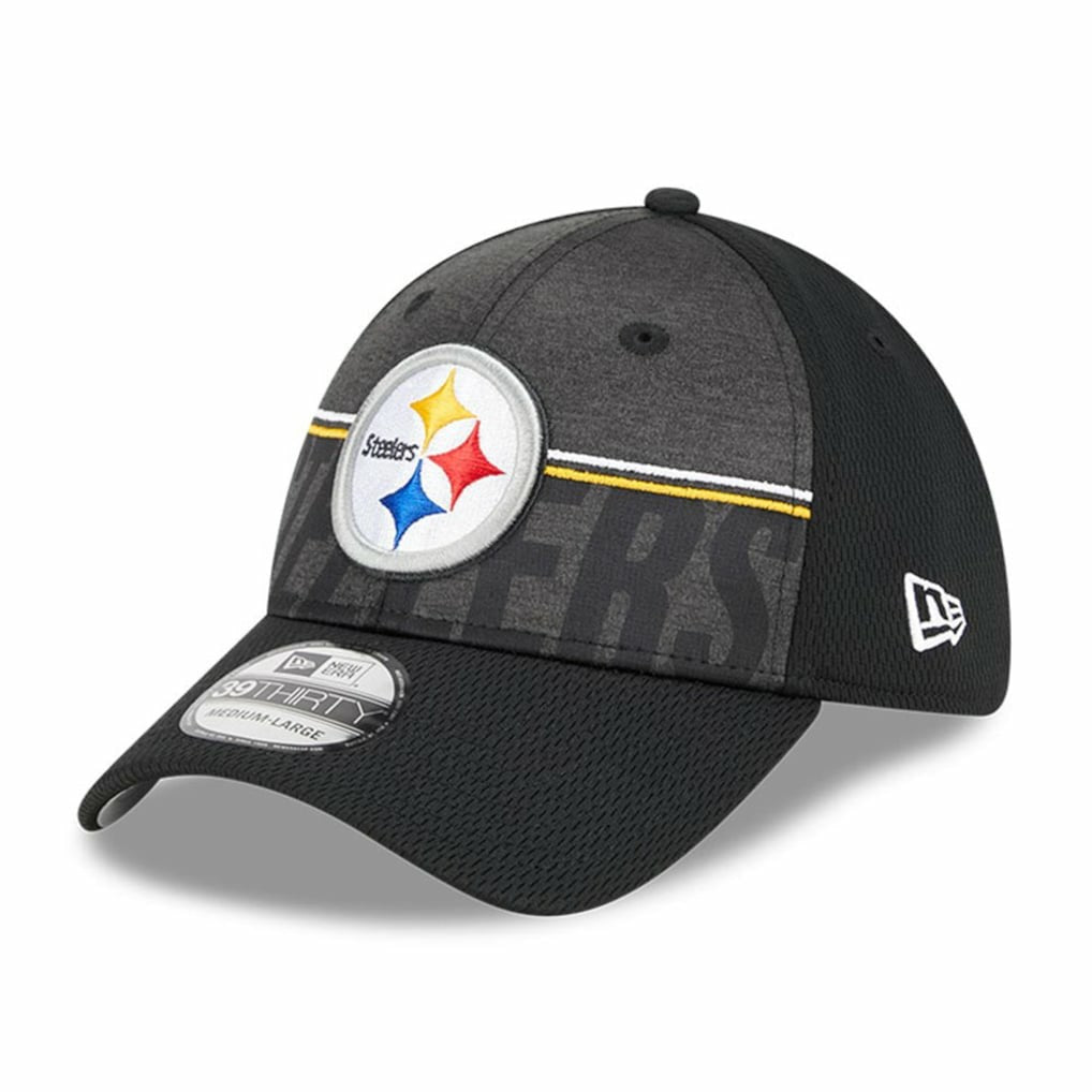 Pittsburgh Steelers New Era 2023 NFL Training Camp 39THIRTY Flex Hat - Black - NFL
