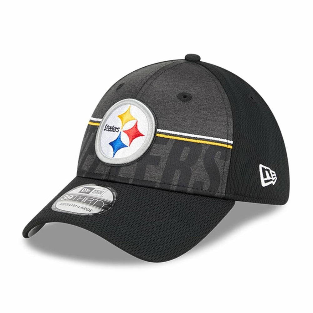 Pittsburgh Steelers New Era 2023 NFL Training Camp 39THIRTY Flex Hat - Black - NFL