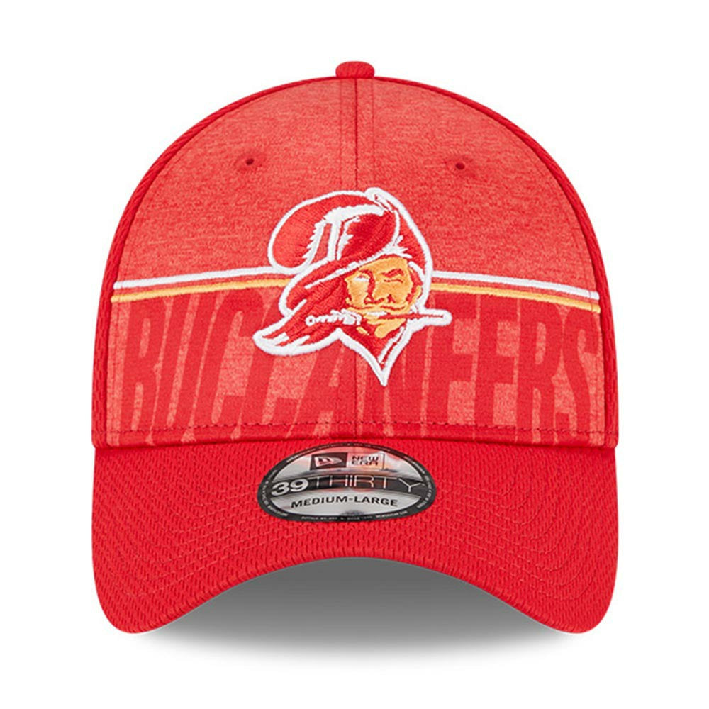 Tampa Bay Buccaneers New Era 2023 NFL Training Camp Throwback 39THIRTY Flex Hat - Red - NFL
