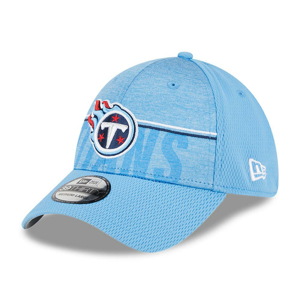Tennessee Titans New Era 2023 NFL Training Camp 39THIRTY Flex Hat - Light Blue - NFL