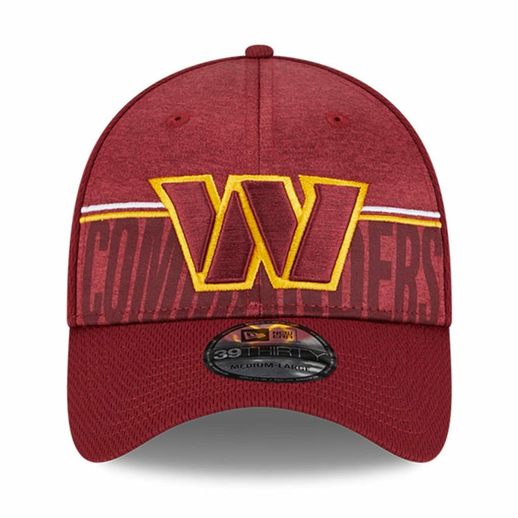 Washington Commanders New Era 2023 NFL Training Camp 39THIRTY Flex Hat - Burgundy - NFL