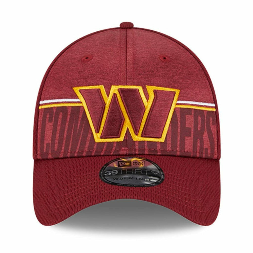 Washington Commanders New Era 2023 NFL Training Camp 39THIRTY Flex Hat - Burgundy - NFL