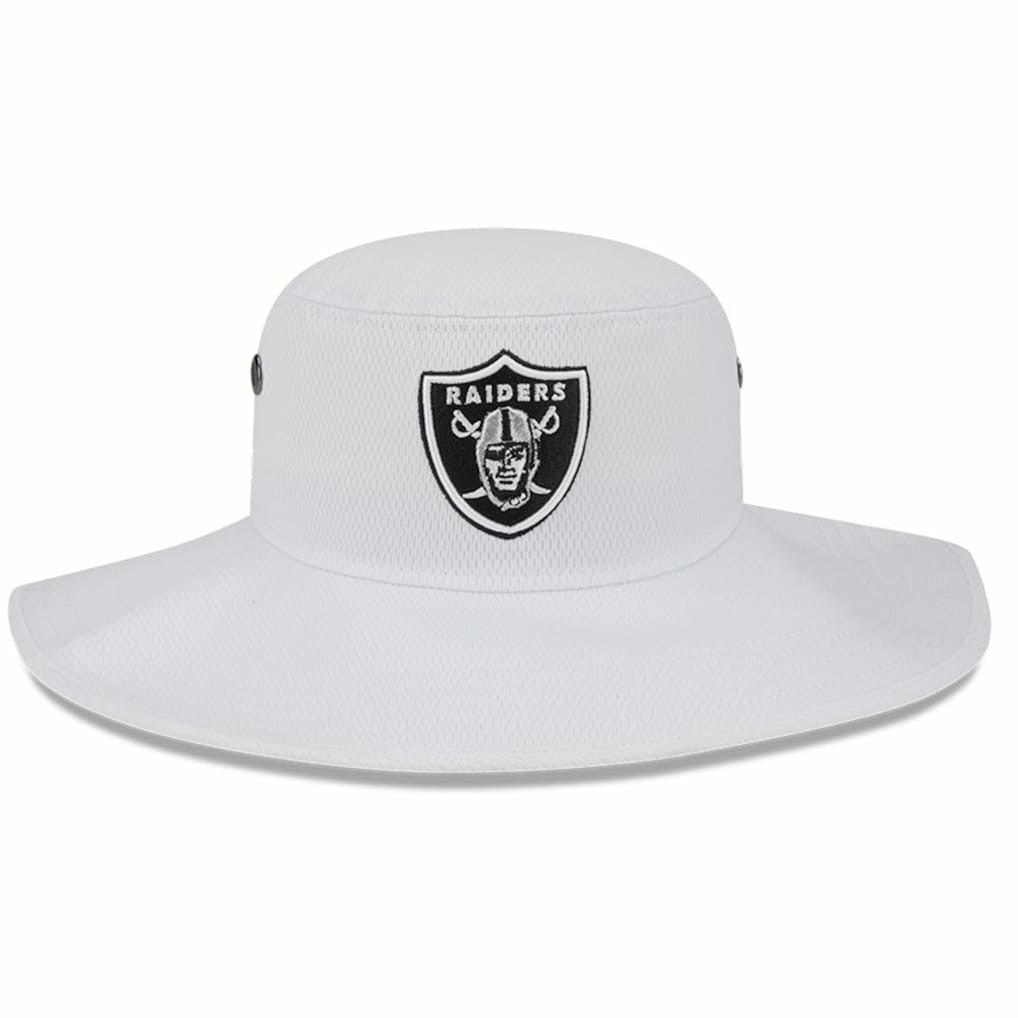 Las Vegas Raiders New Era 2023 NFL Training Camp Panama Bucket Hat - White - NFL