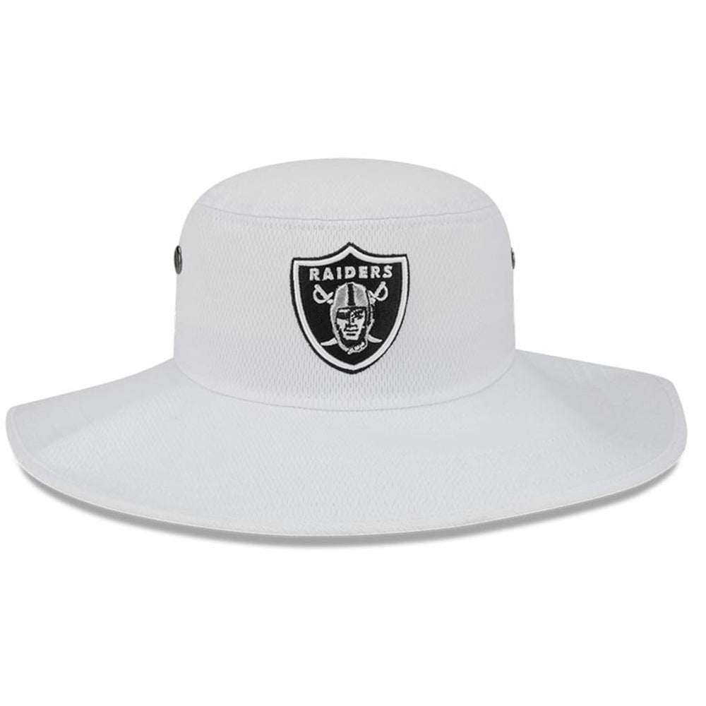 Las Vegas Raiders New Era 2023 NFL Training Camp Panama Bucket Hat - White - NFL