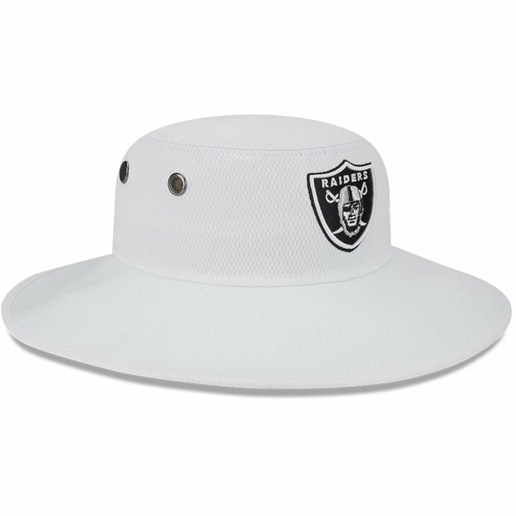 Las Vegas Raiders New Era 2023 NFL Training Camp Panama Bucket Hat - White - NFL