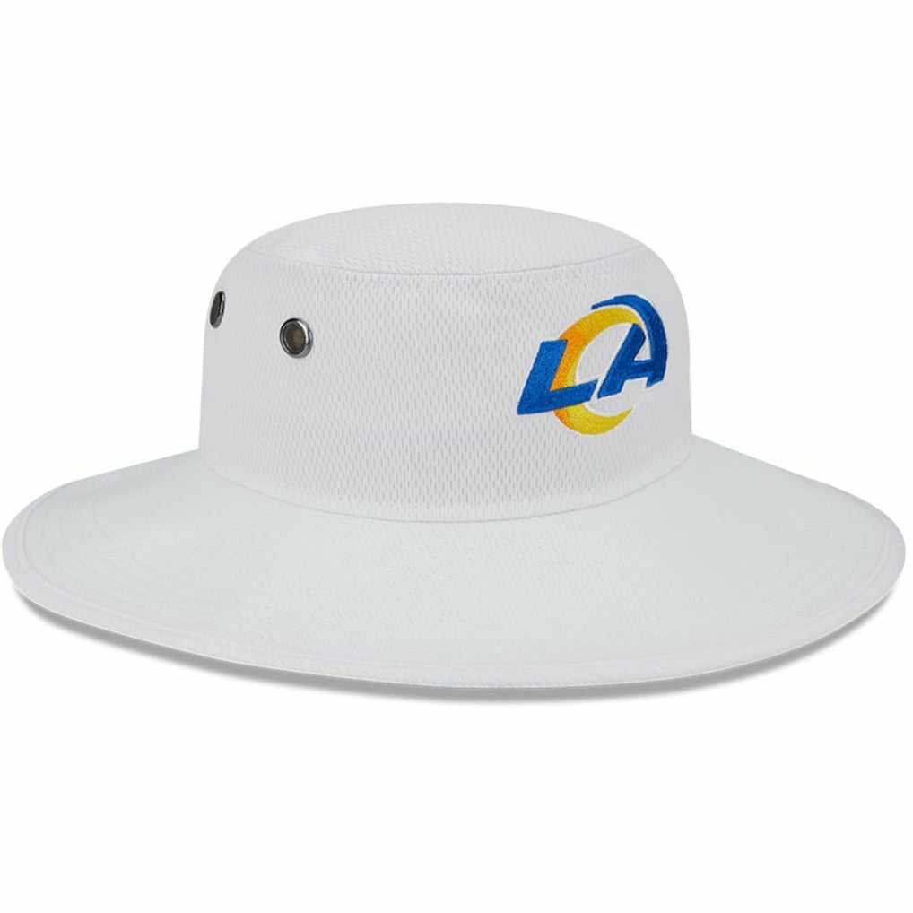 Los Angeles Rams New Era 2023 NFL Training Camp Panama Bucket Hat - White - NFL