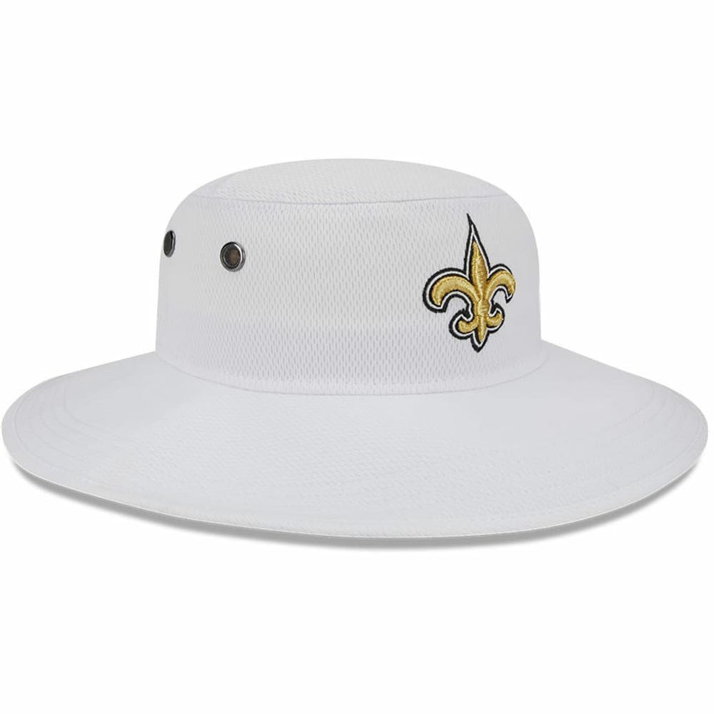 New Orleans Saints New Era 2023 NFL Training Camp Panama Bucket Hat - White - NFL