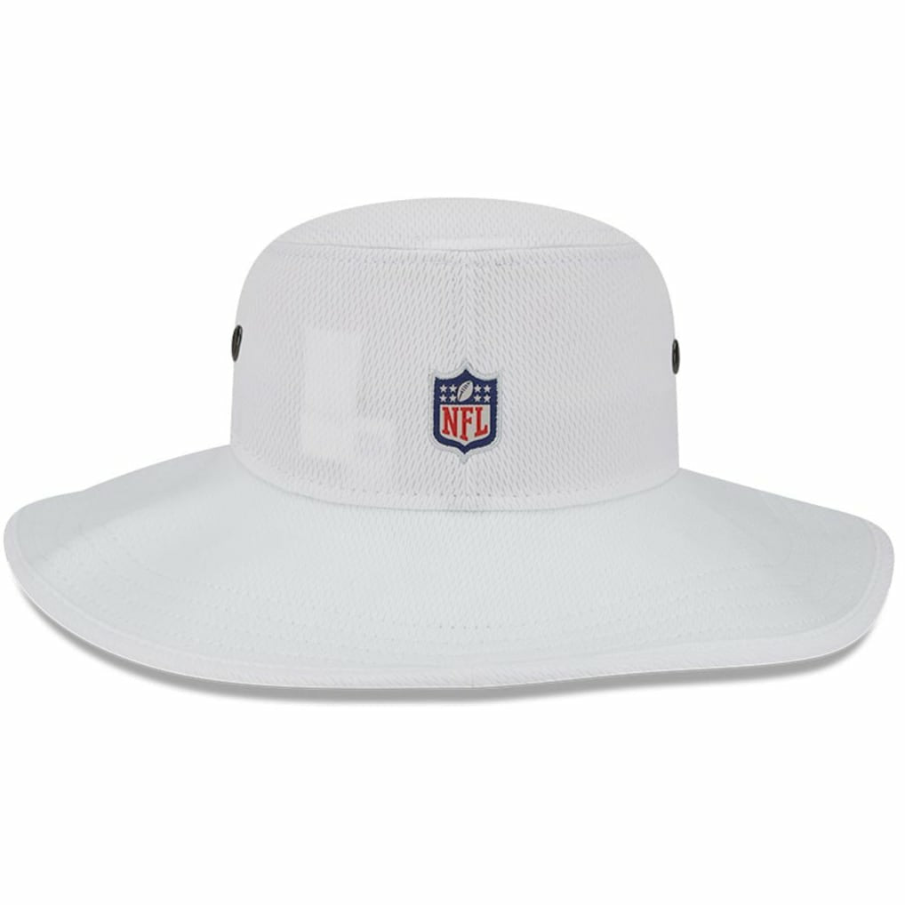 Pittsburgh Steelers New Era 2023 NFL Training Camp Panama Bucket Hat - White - NFL